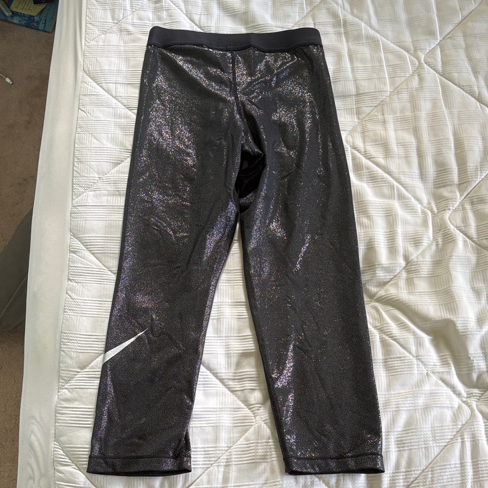 Nike Sparkle Black  Leggings